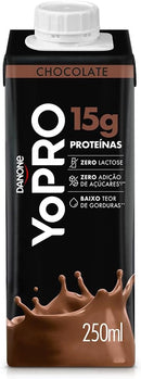 YoPRO Bebida Láctea UHT Chocolate 15g de proteínas 250ml - 12 unidades