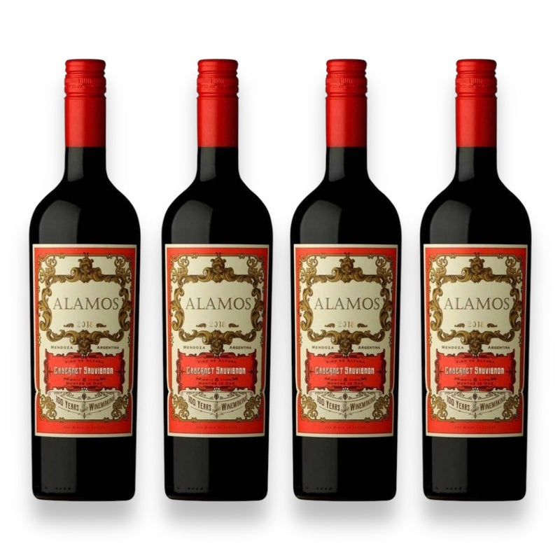 Kit 4 Vinhos Alamos Reserve Malbec
